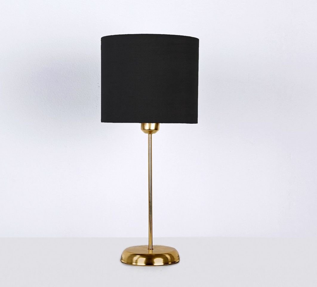 Black and gold metal lamp - 25×50×25 cm