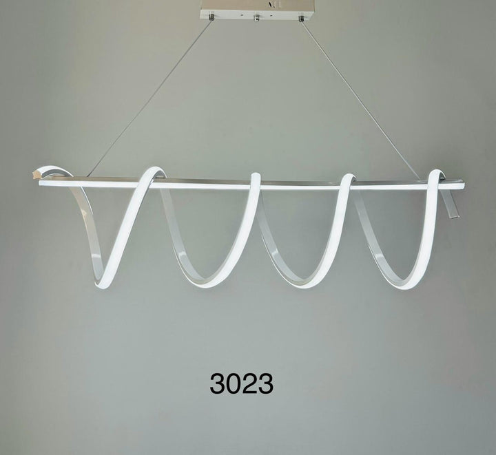 Crytal Metal Ceiling Lamp + Free Remote