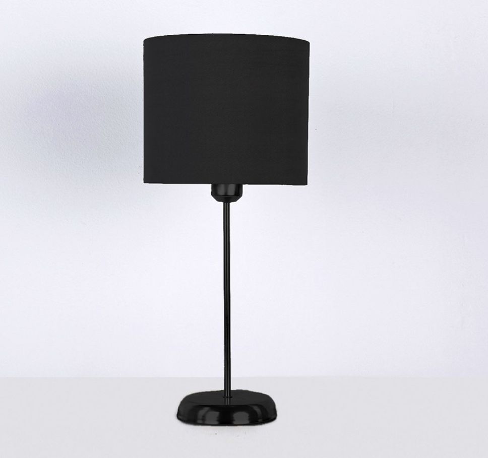 Black metal lamp - 25×50×25 cm
