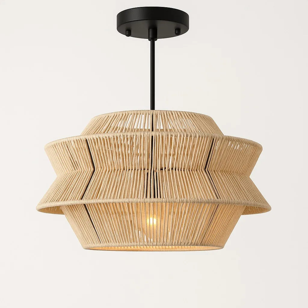 Boho ceiling lamp Size : 45cm ×60cm