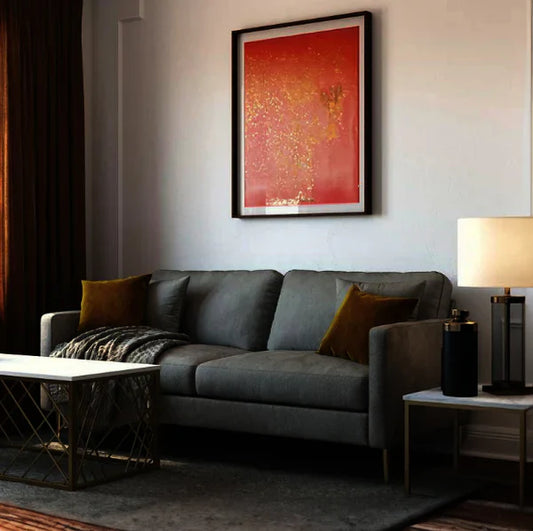 Beech wood - Soft foam - Velvet fabric  Length: 180 cm Depth: 85 cm Height: 75 cm
