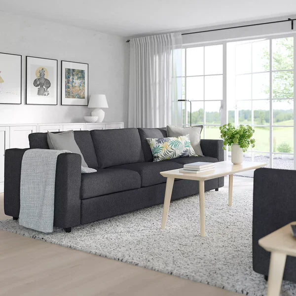Beech wood - Soft foam - Velvet fabric  Length: 240 cm Width: 160 cm Depth: 85 cm Height: 75 cm