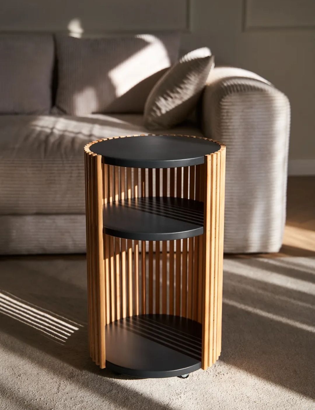 Beech side table